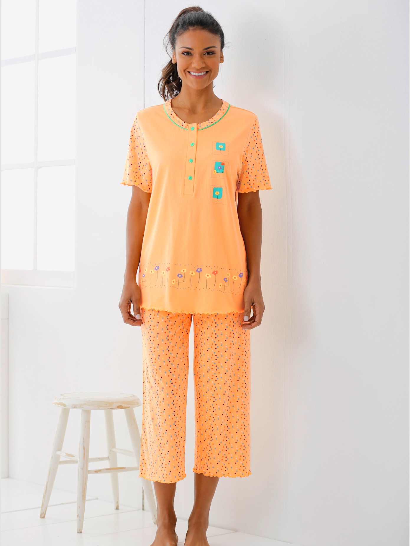 Pyjamas jersey fin