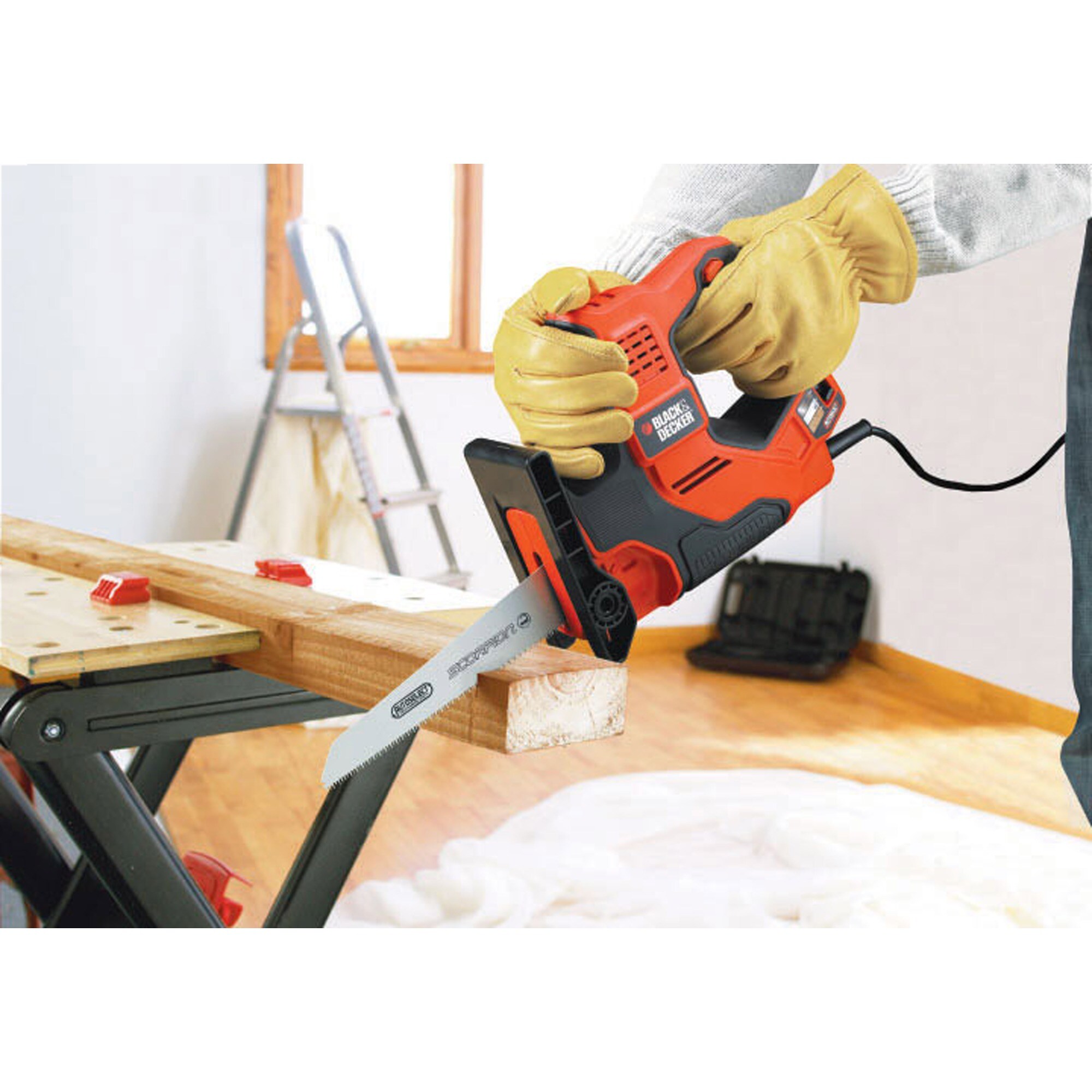 BLACK+DECKER Stichsäge 3-in-1 Autoselect Universalsäge Scorpion RS890K