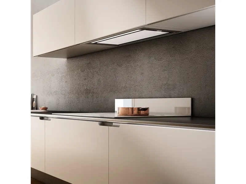Elica Hidden IX/A/60 - Hætte - tag - Niche - bredde: 49.4 cm - dybde: 26.25 cm - udtrækning og recirkulation (-) - rustfrit stål