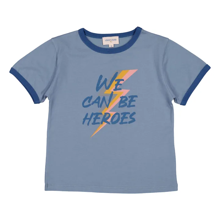 Louis Louise T-shirt USA Heroes | Bleu