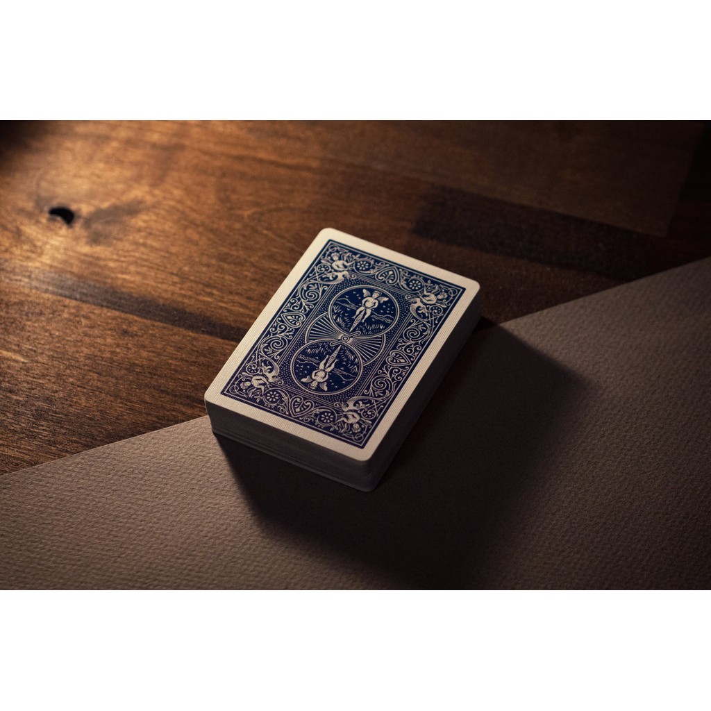 Bicycle - Rider Back - Bleu
