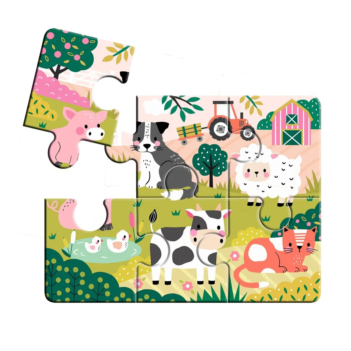 Auzou Mes 4 Puzzles Évolutifs