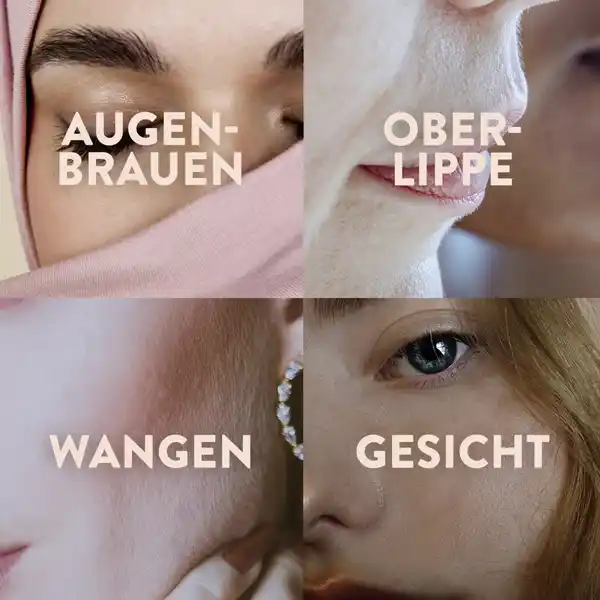 Expert Kaltwachsstreifen Gesicht