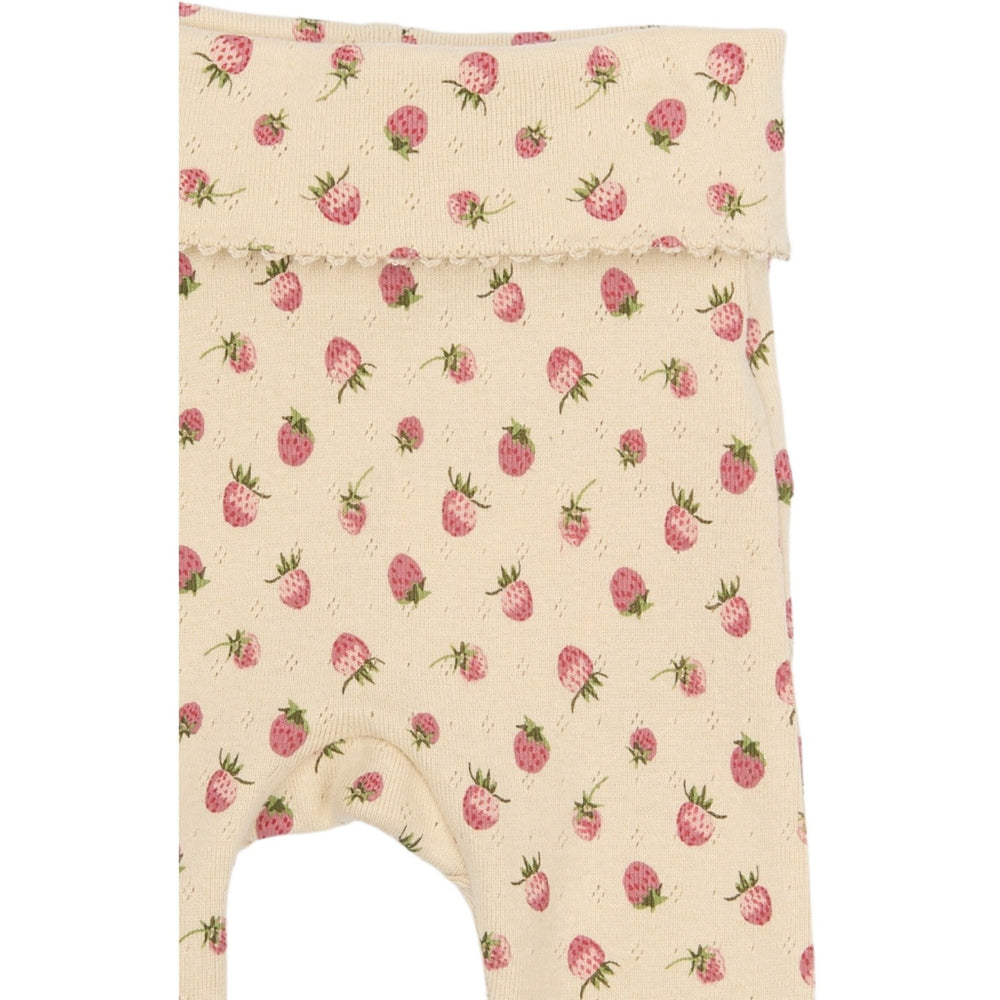 Køb Petit Piao Fog Strawberry AOP PPDea High Waist Leggings NB
