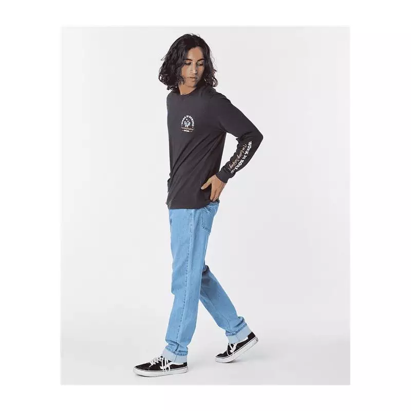 Teeshirt RIPCURL Shaper Ls Tee Washed Black