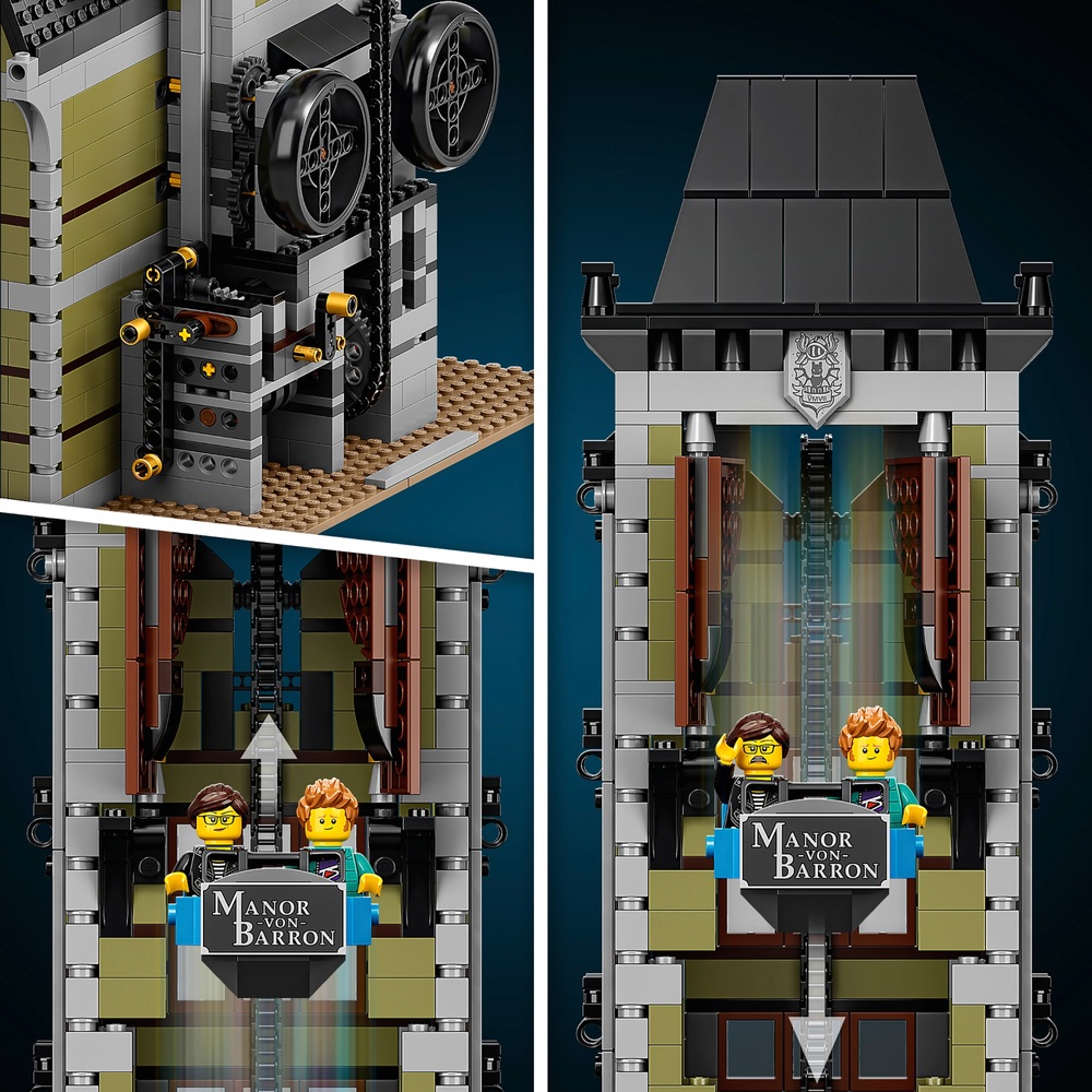 LEGO Creator 10273 Experten-Spukhaus-Modellbausatz für Erwachsene