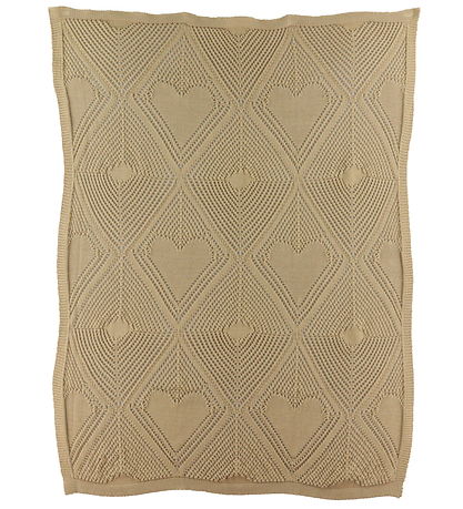N?rgaard Madsens Plaid - 75x100 cm - Strik - Natur