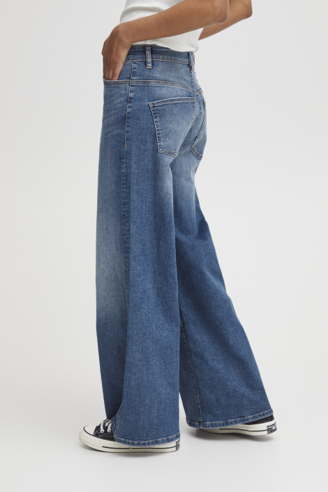 Ichi blauwe dames jeans