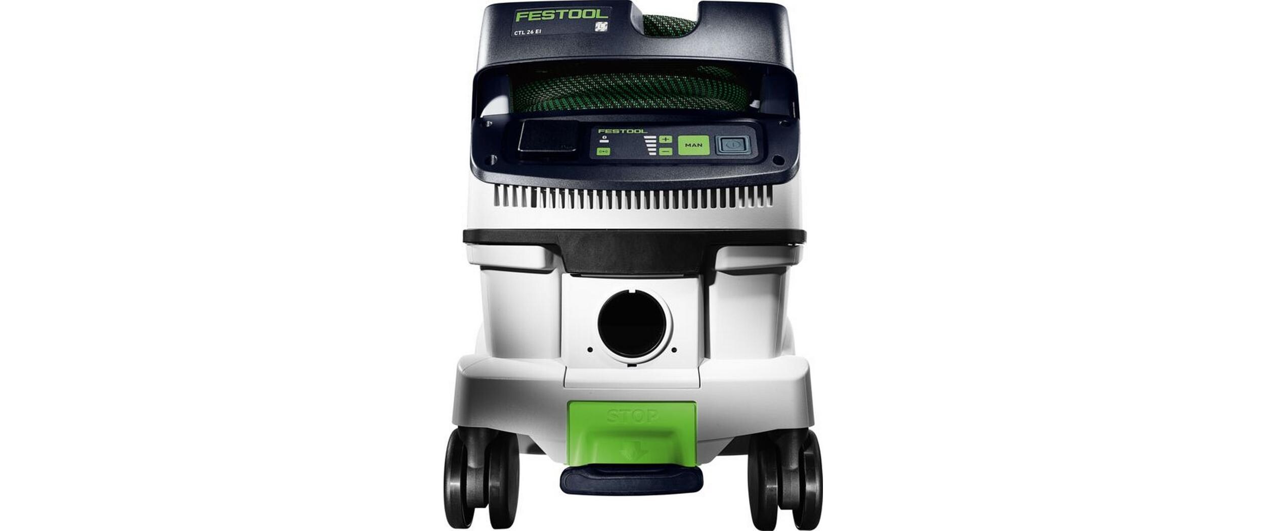 Nass-/Trockensauger CLEANTEC CTL 26 EI-Set<br>Kompaktes Absaugmobil
