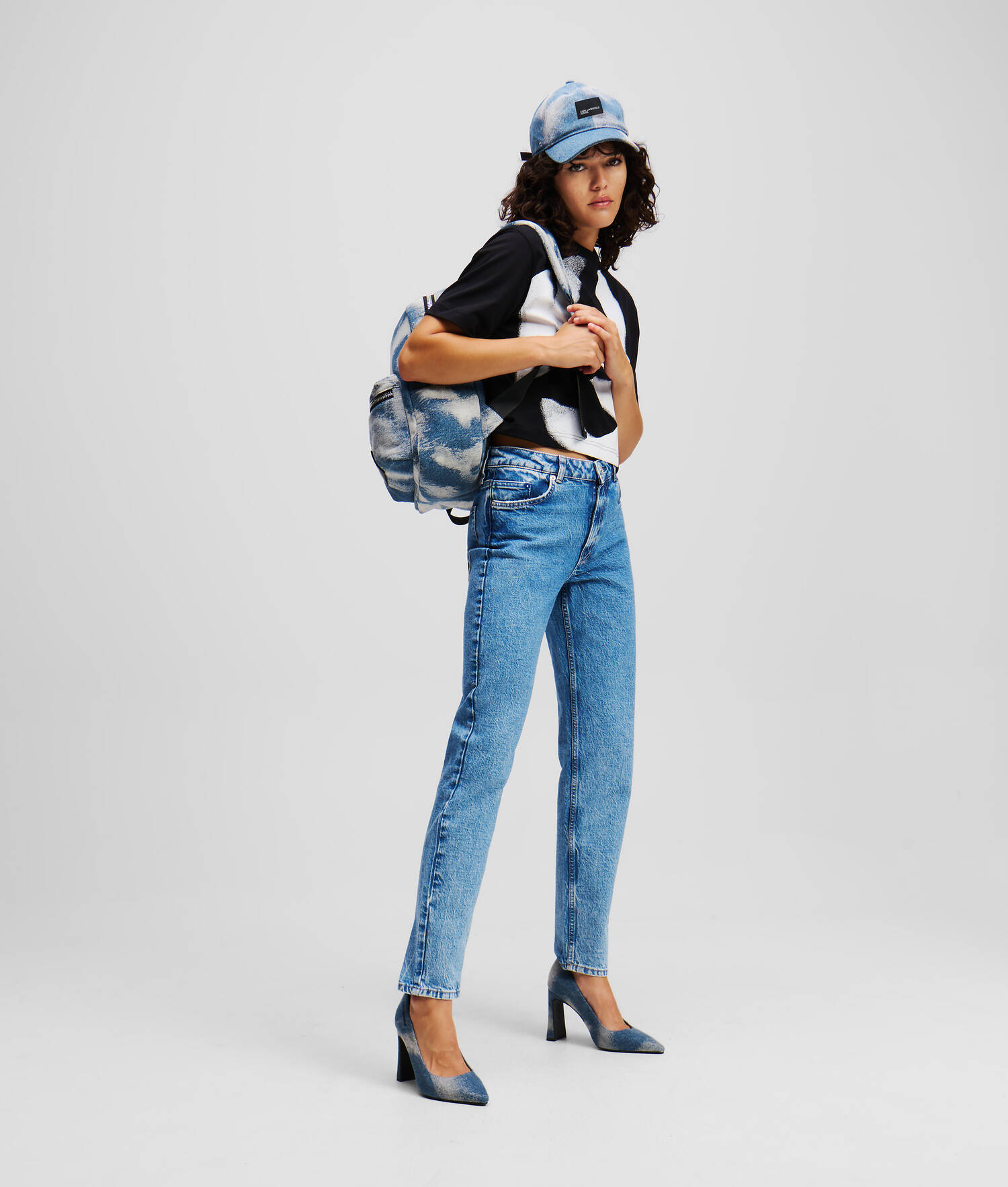 JEAN MOM - Marbre bleu vif