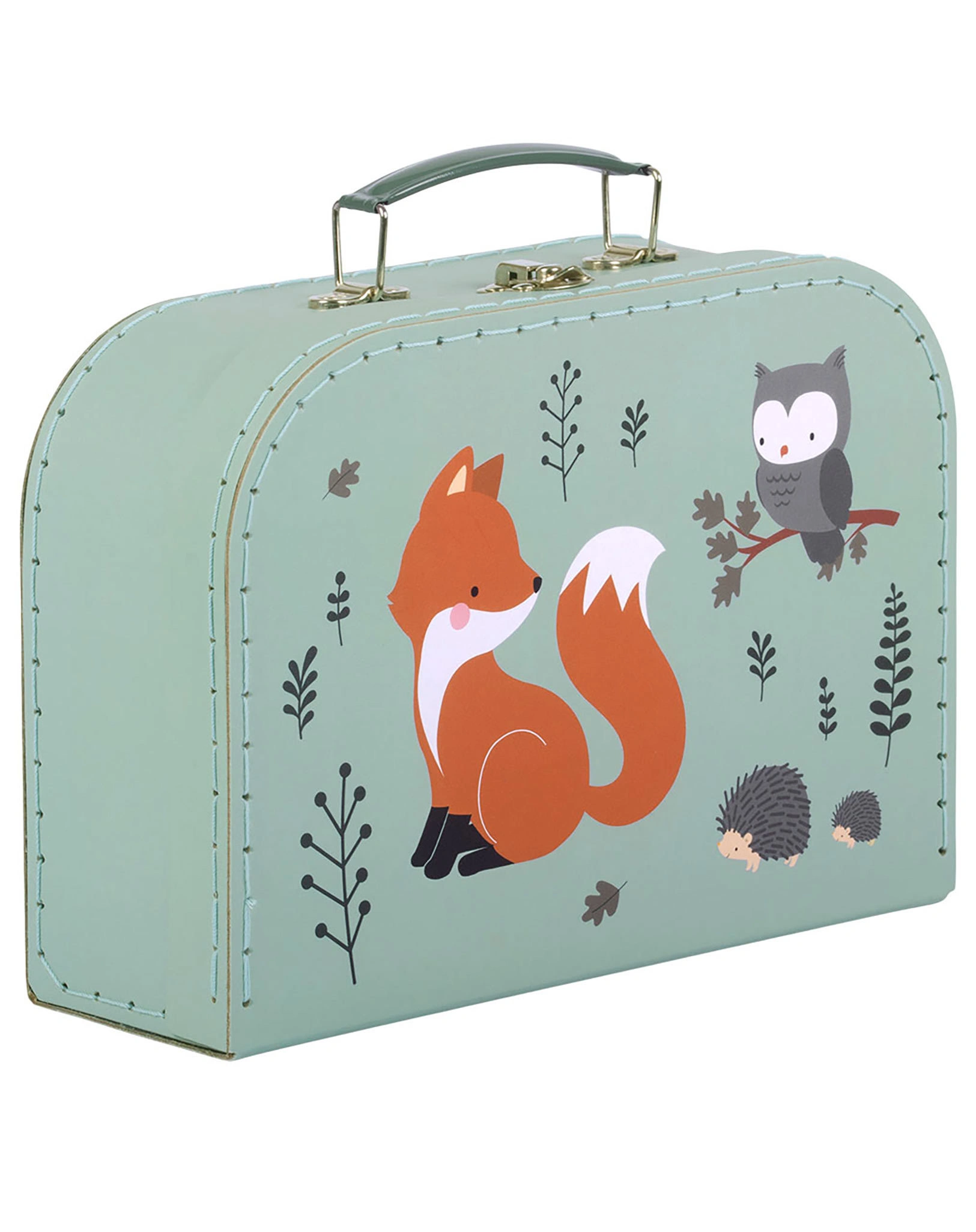 Spielzeugkoffer FOREST FRIENDS 2er-Set in grün