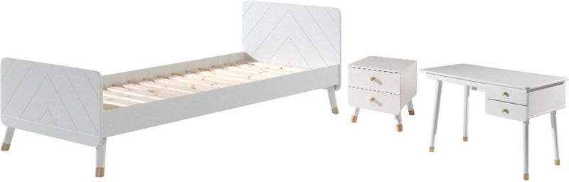 BILLY - Nachtkastje - Wit - Combinatie met Bed en Bureau
