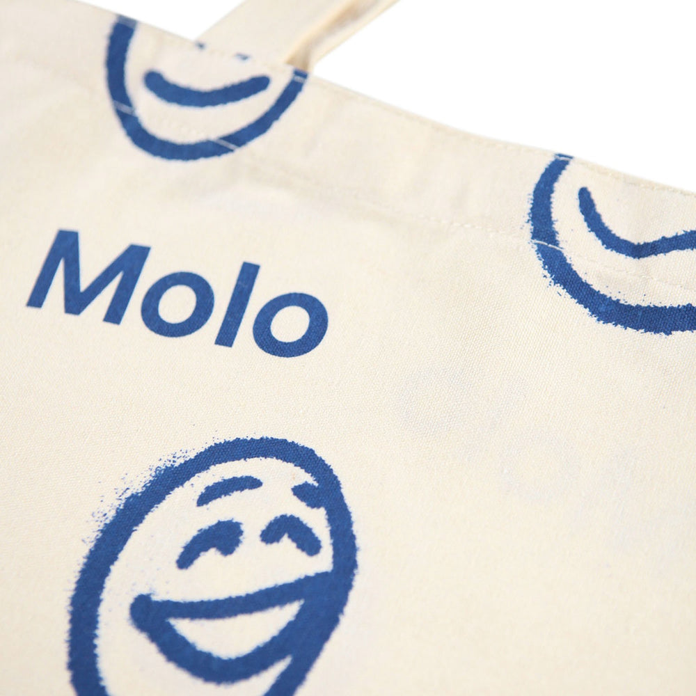 Køb Molo Blue Smile Shopping Taske
