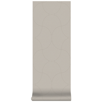 Vliesbehang Archy Retro beige (dessin 111988)