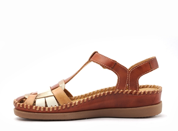 Pikolinos nu pieds plats femme 0965 marron