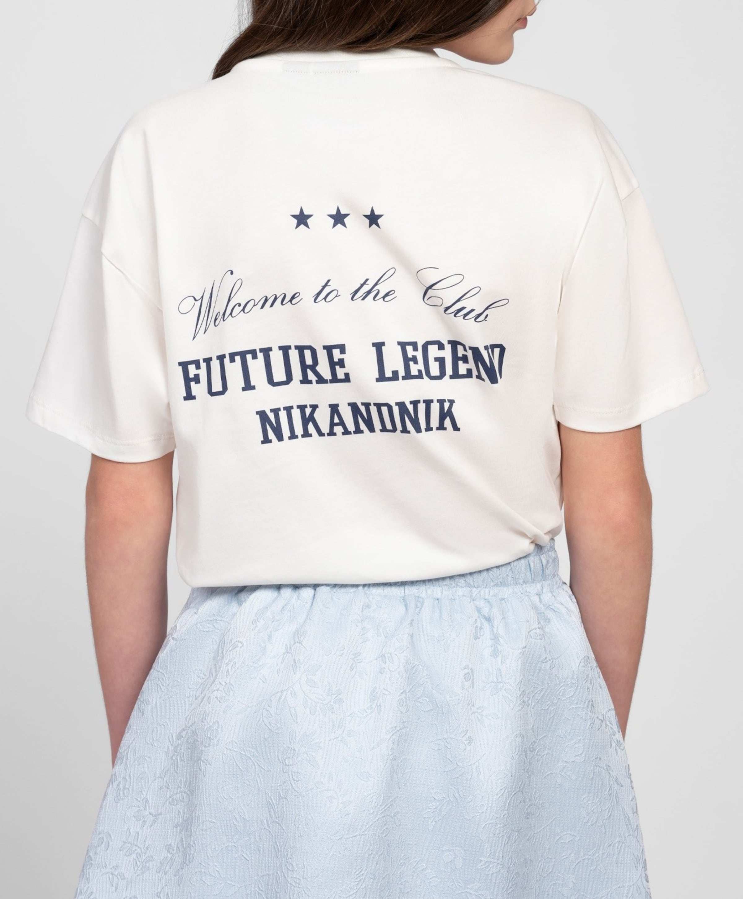 NIK & NIK Meisjes T-shirt ecru