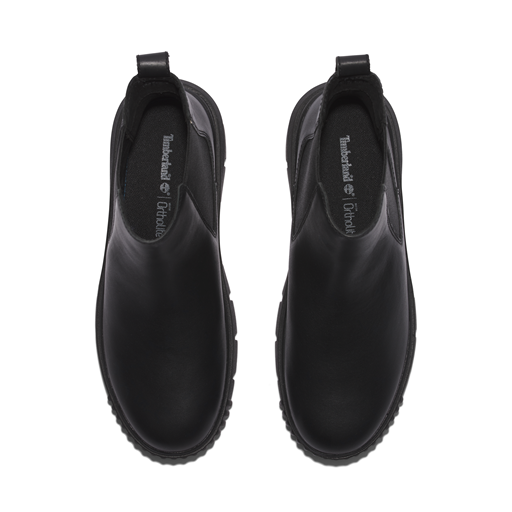 Timberland Greyfield Chelseastøvler, Black Leather, 40