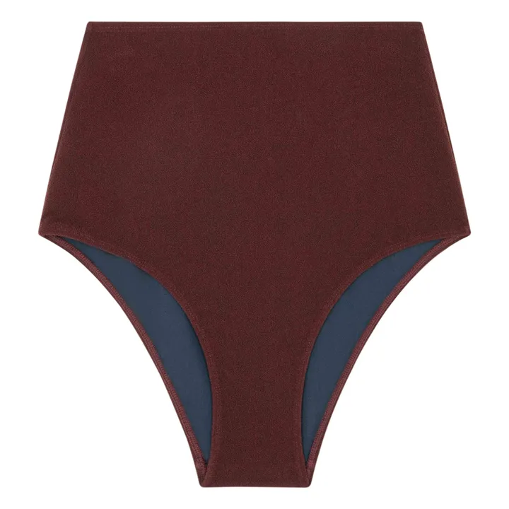 Roseanna Bas de Maillot Dory Smooth Fibres Recyclées | Rouge cerise
