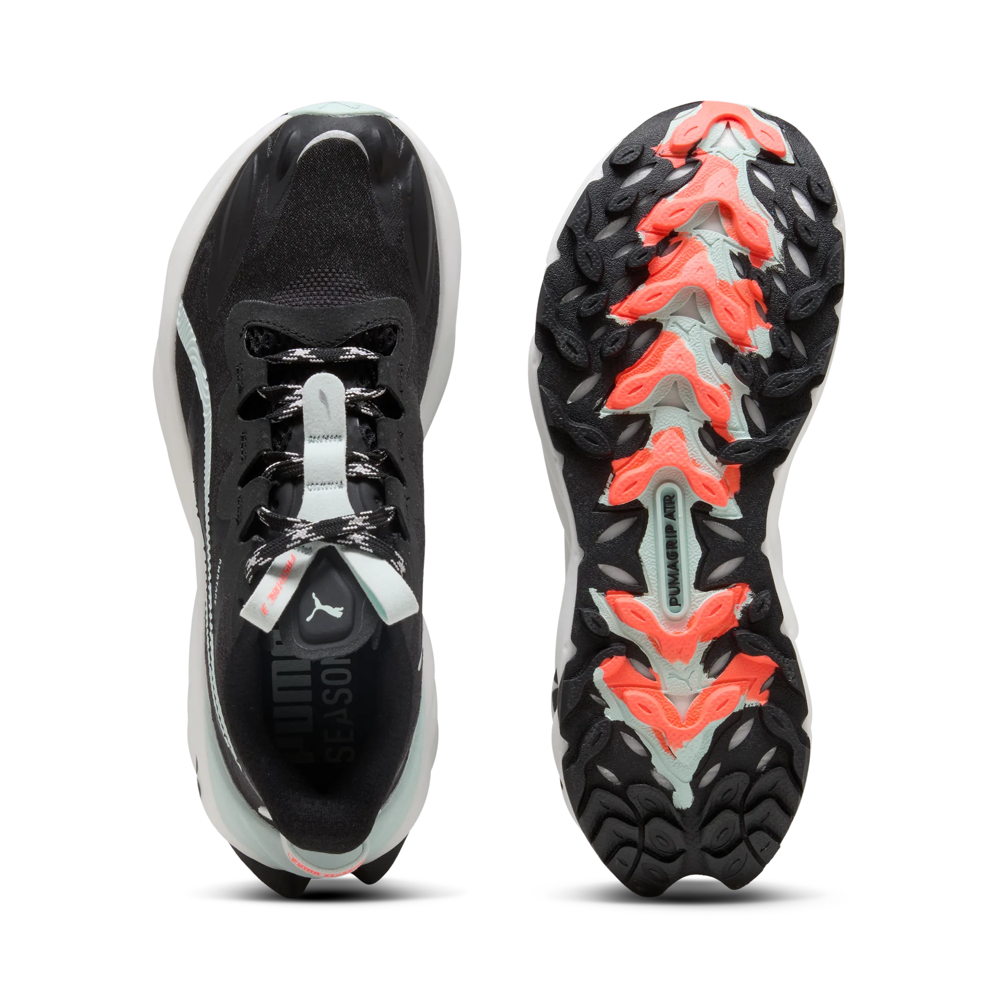 Puma Fast-Trac Nitro 3 Wns Puma Black-glowing Red-peaceful Blue