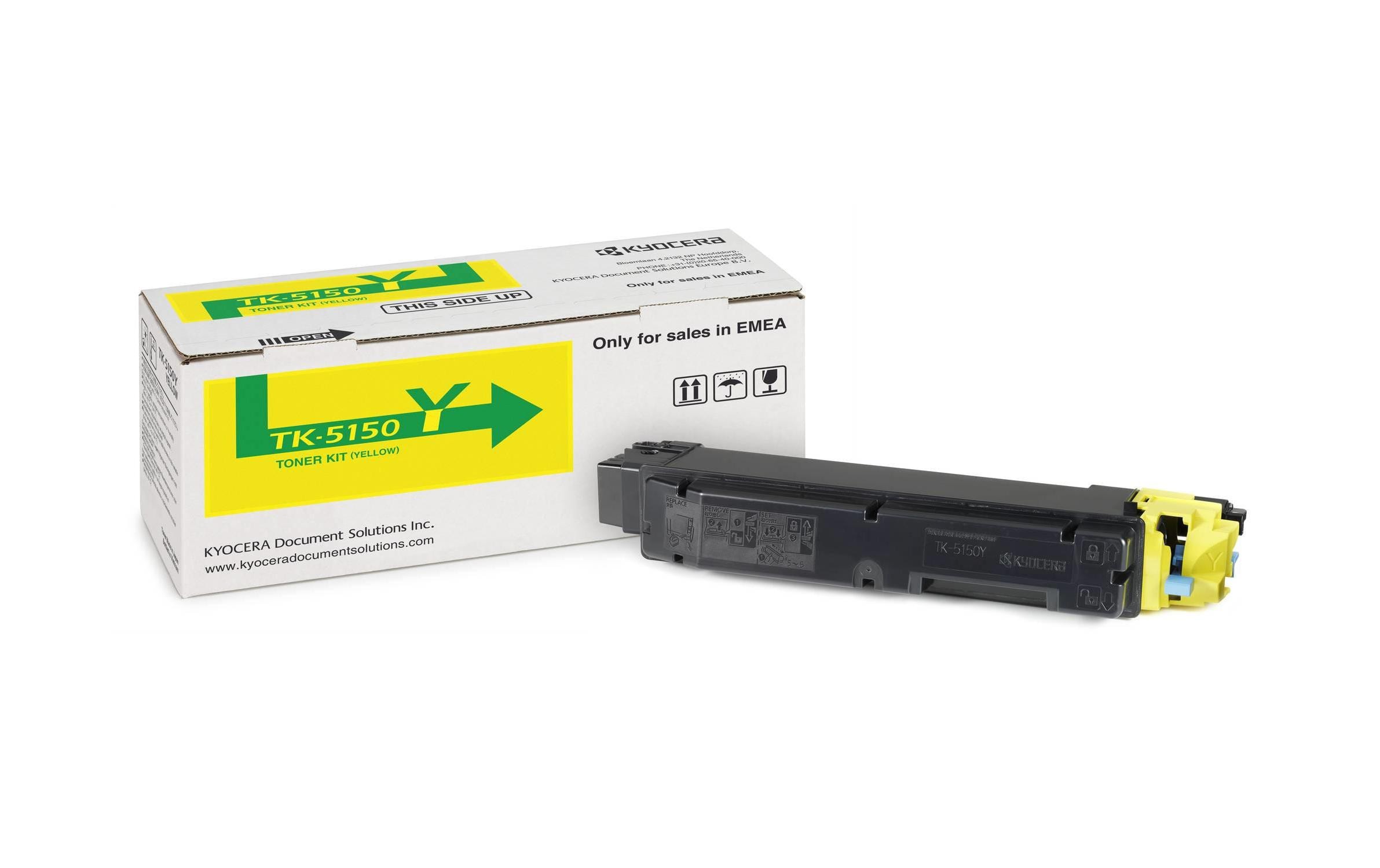 Toner TK-5150Y Yellow<br>Toner, black