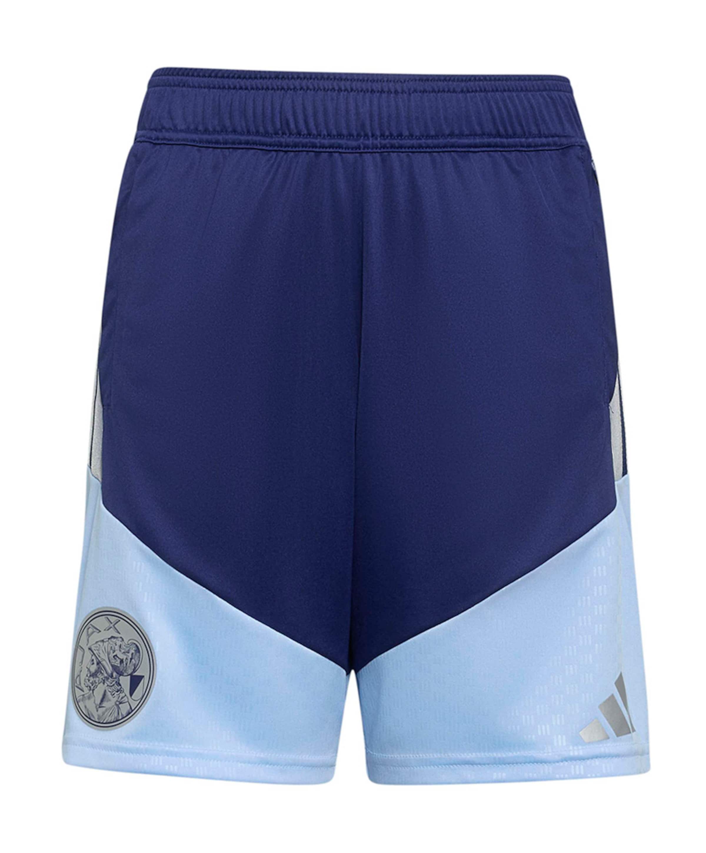 Adidas AJAX TR SHO Y jongens shorts blauw