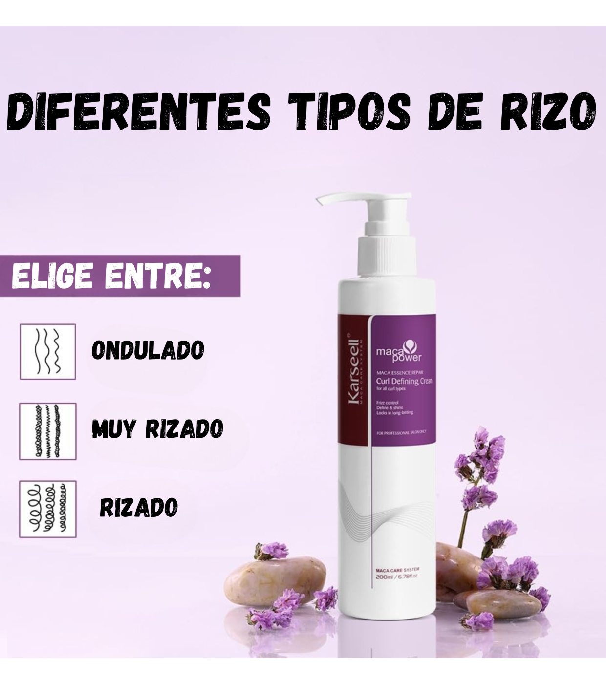Karseell - Creme Definidor de Cachos