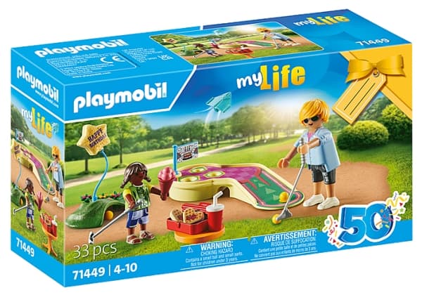 Playmobil Minigolf, 4 år, Flerfarget