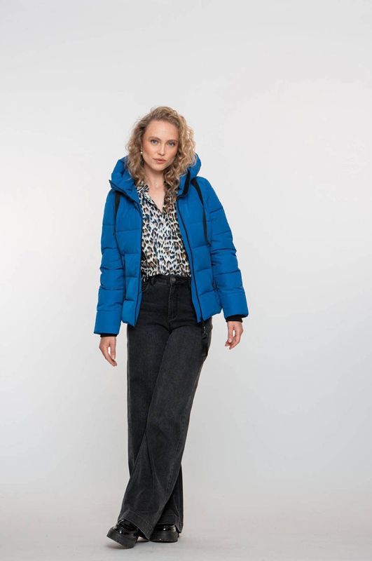 Geisha - 58518 - Winterjas - Cobalt - Dames