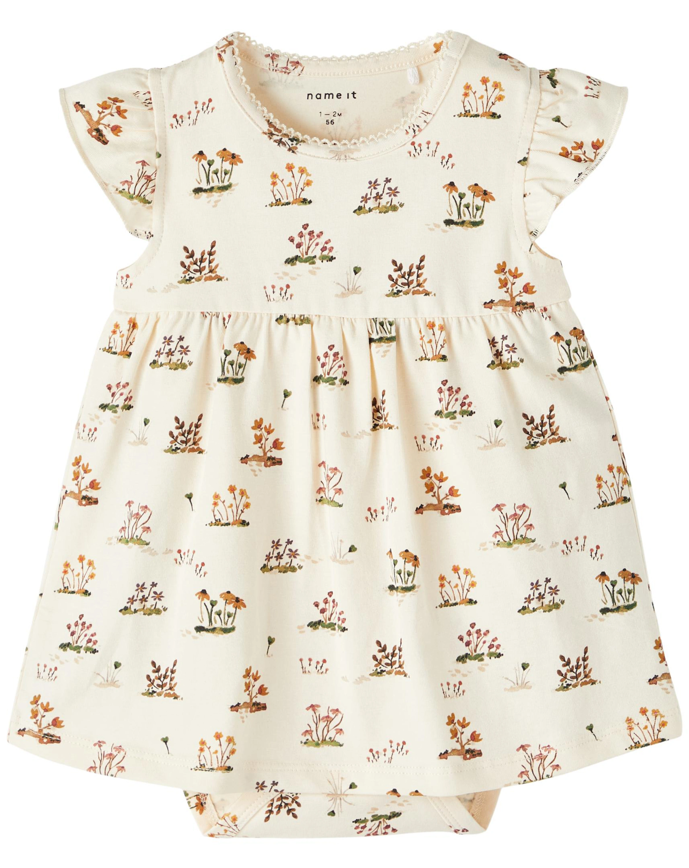 Body-Kleid NBFDANNA in buttercream