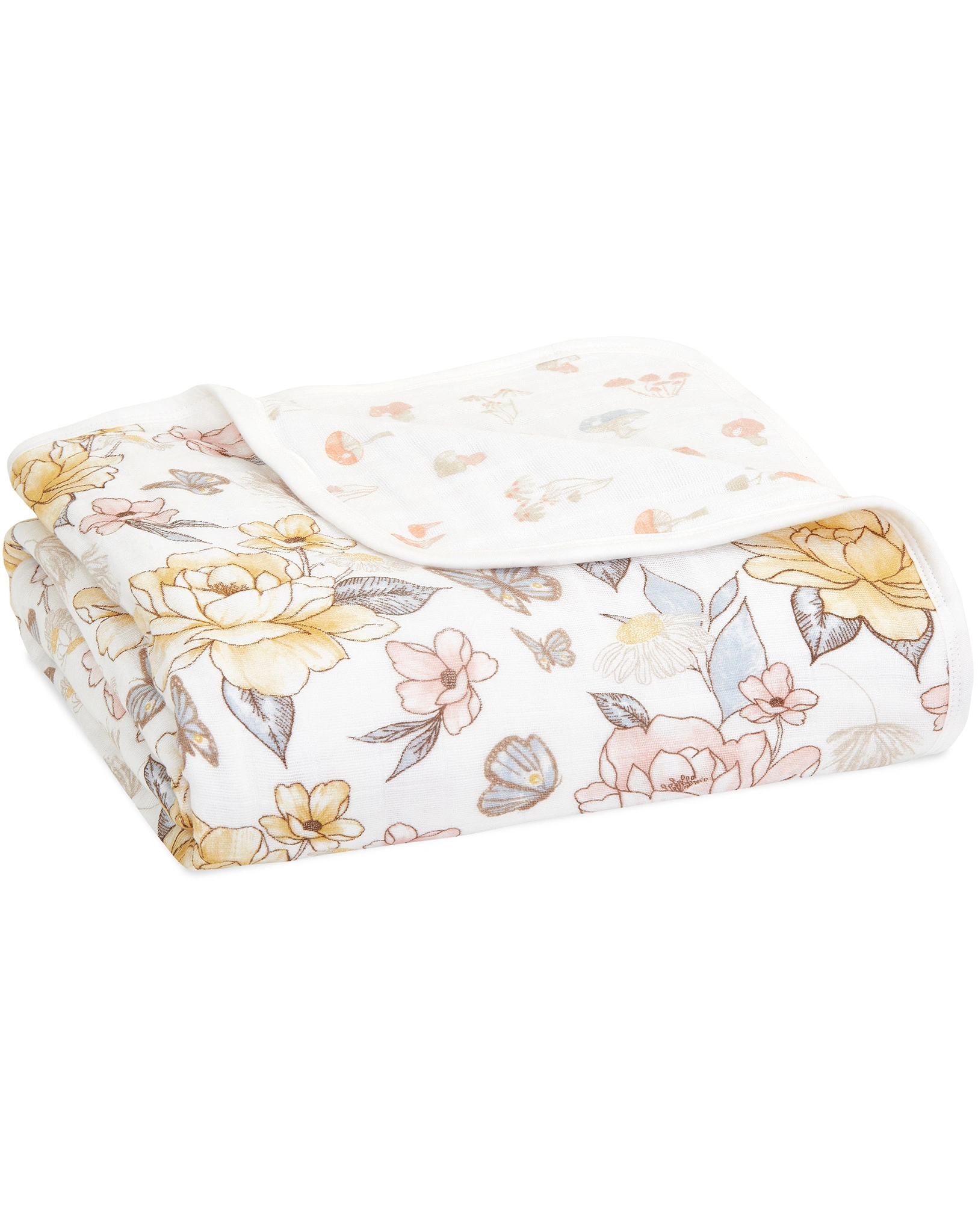 Babydecke DREAM - EARTHLY (120x120) aus Musselin