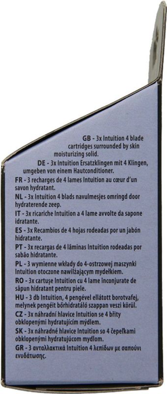 Wilkinson - Intuition Dry Skin - Scheermesjes - 3 Stuks