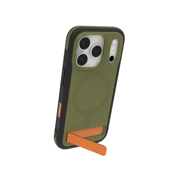 iPhone 17 Pro MagSafe Hülle Sedona Snap Case mit Aufstellfunktion Recycled (702319134) - Grau / Schwarz