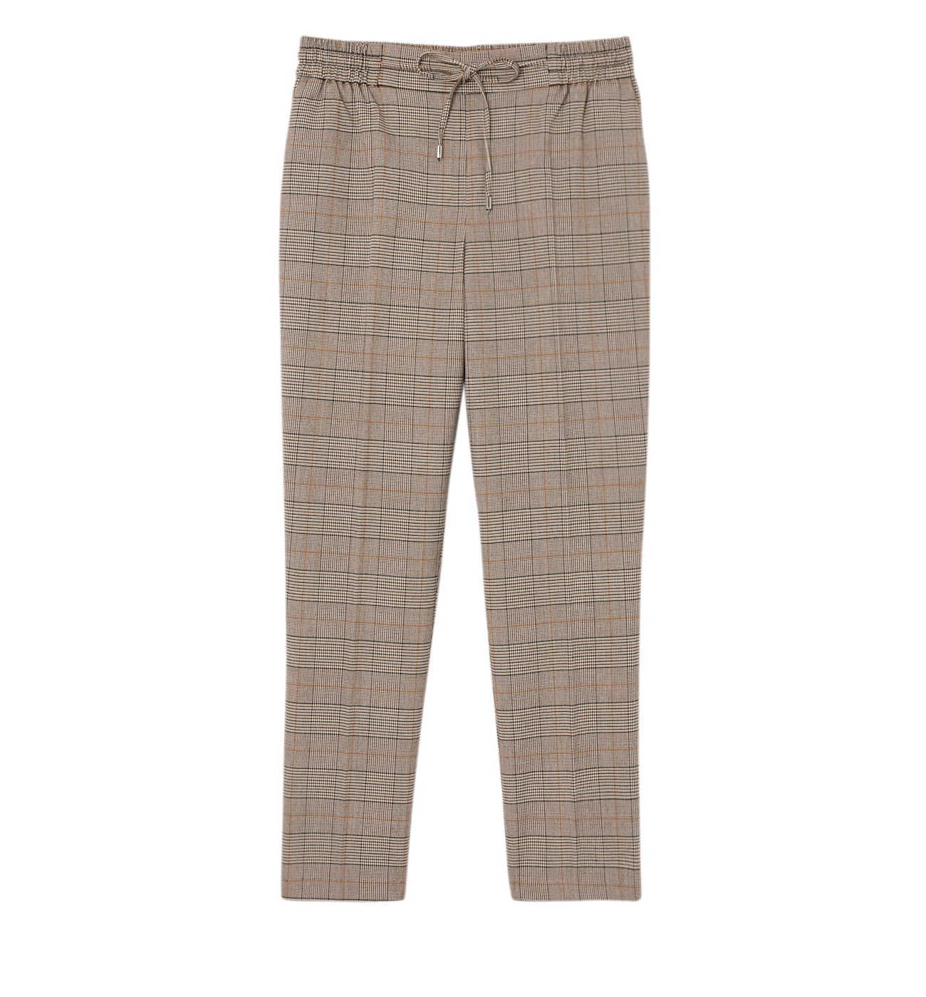 Pantalon jogpant Femme - Carreaux marron