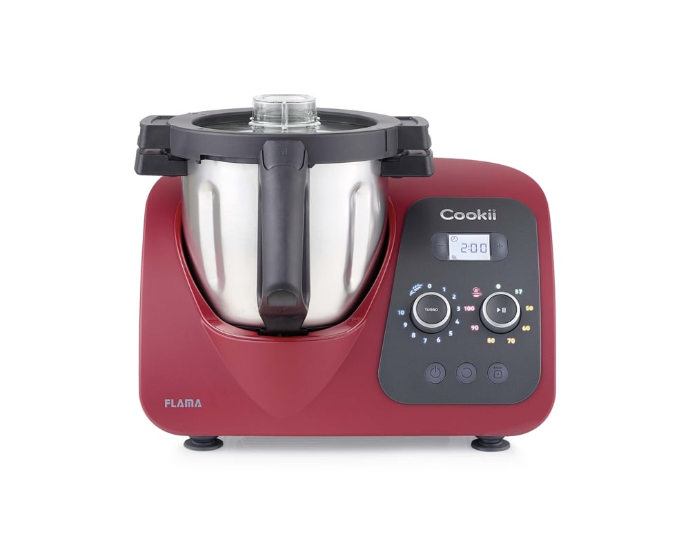 ROBOT COZINHA FLAMA COOKII 2187FL WI-FI VERMELHO 3.8L
