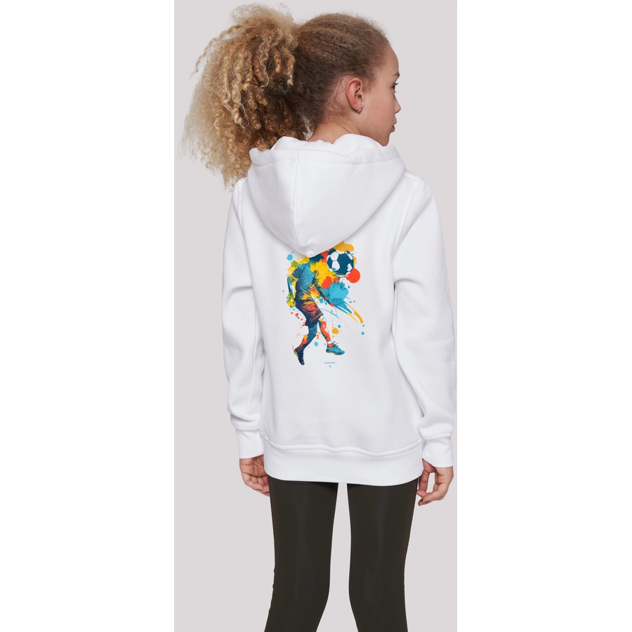 F4NT4STIC Hoodie Fußballer bunt weiß