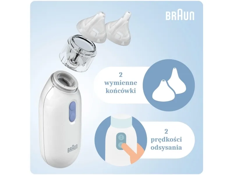Braun Nasal aspirator1 Baby-næsesuger