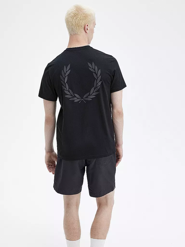 FRED PERRY T-Shirt schwarz