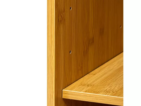 Meuble de rangement Colonne en Bambou H 120 cm