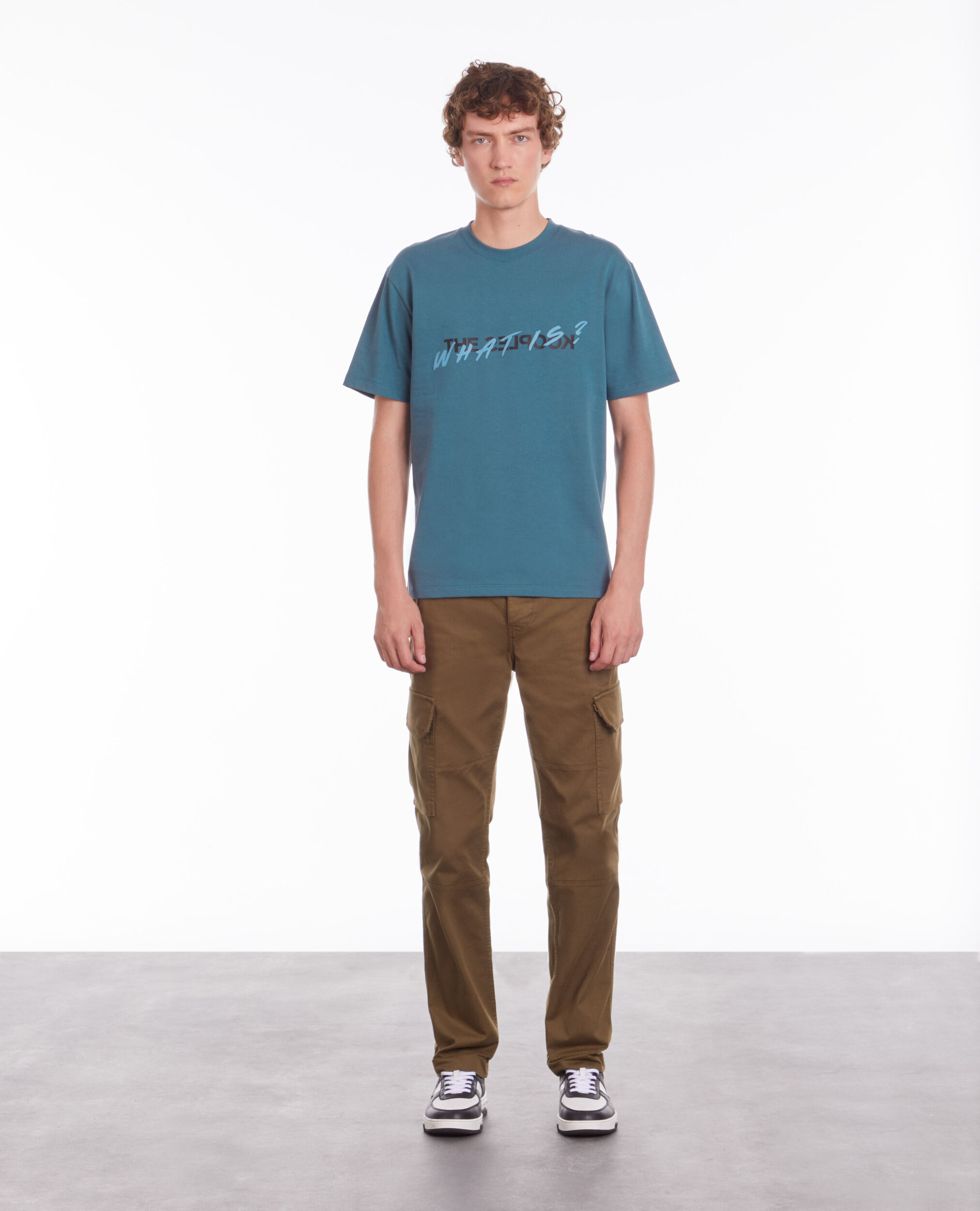 T-shirt What is bleu profond