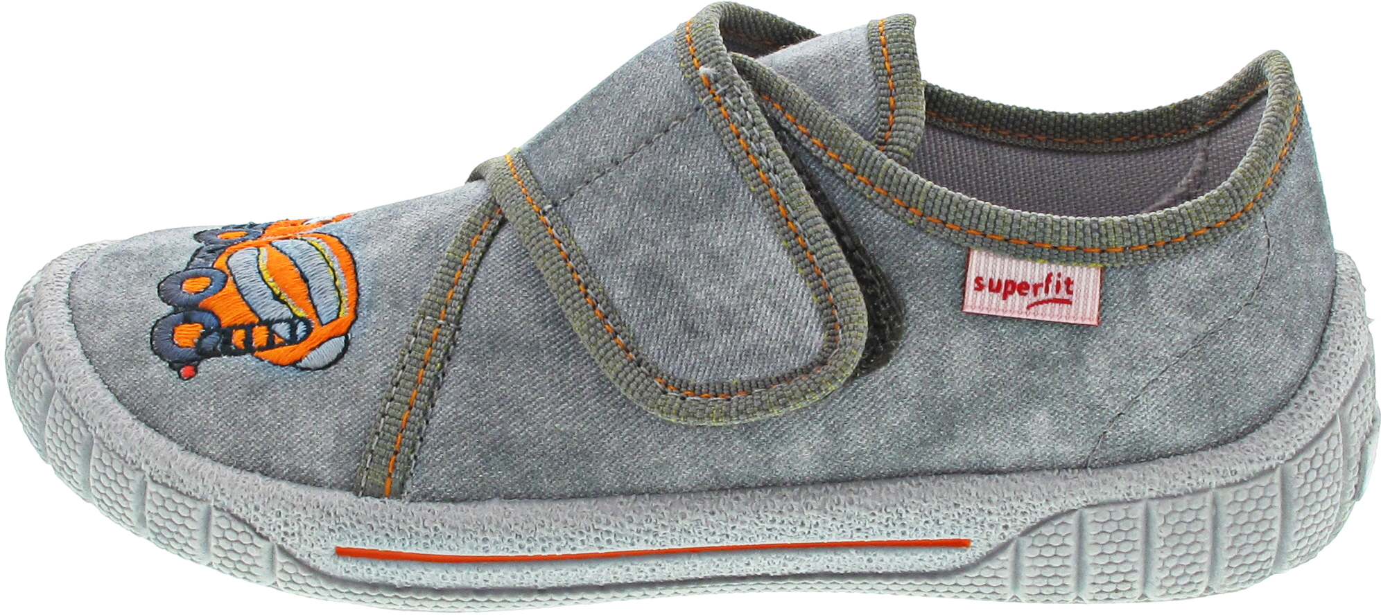 Superfit Bill Hausschuh grau