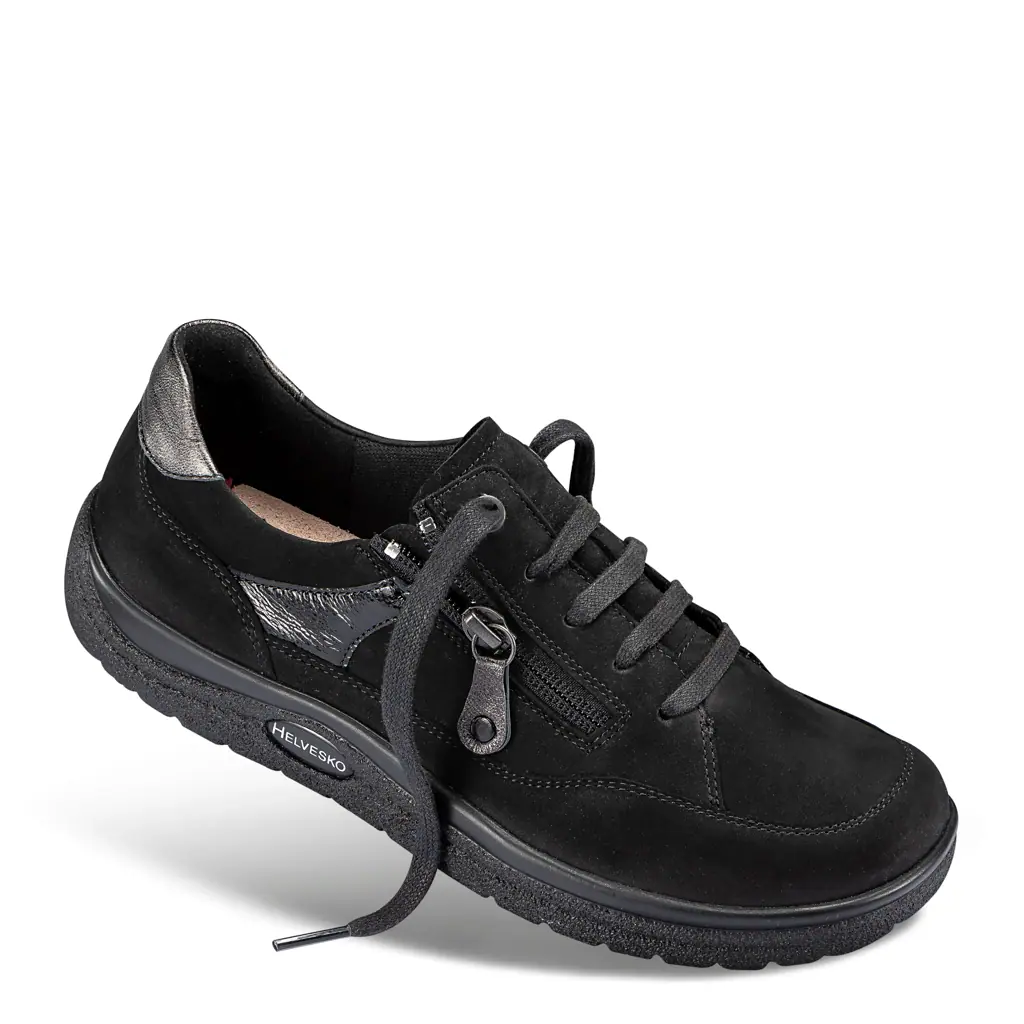 DAMEN - Freizeitschuh OPTIMA schwarz Lack