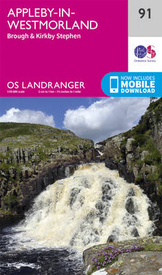 Appleby-In-Westmorland - OS Landranger Map 91 (Sheet map, folded)