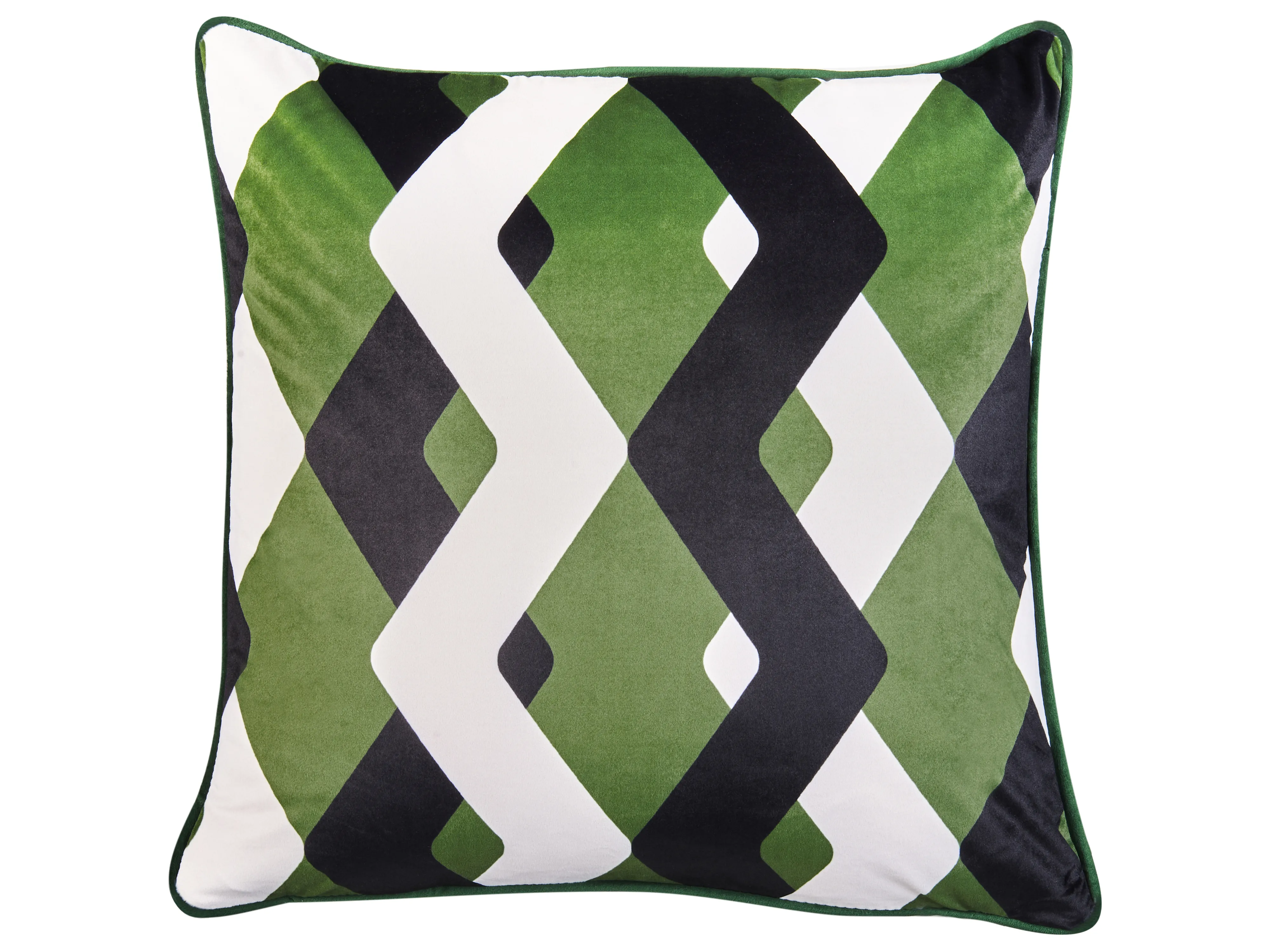 Set van 2 tuinkussens SWAY geometrisch patroon 45 x 45 cm Meerkleurig