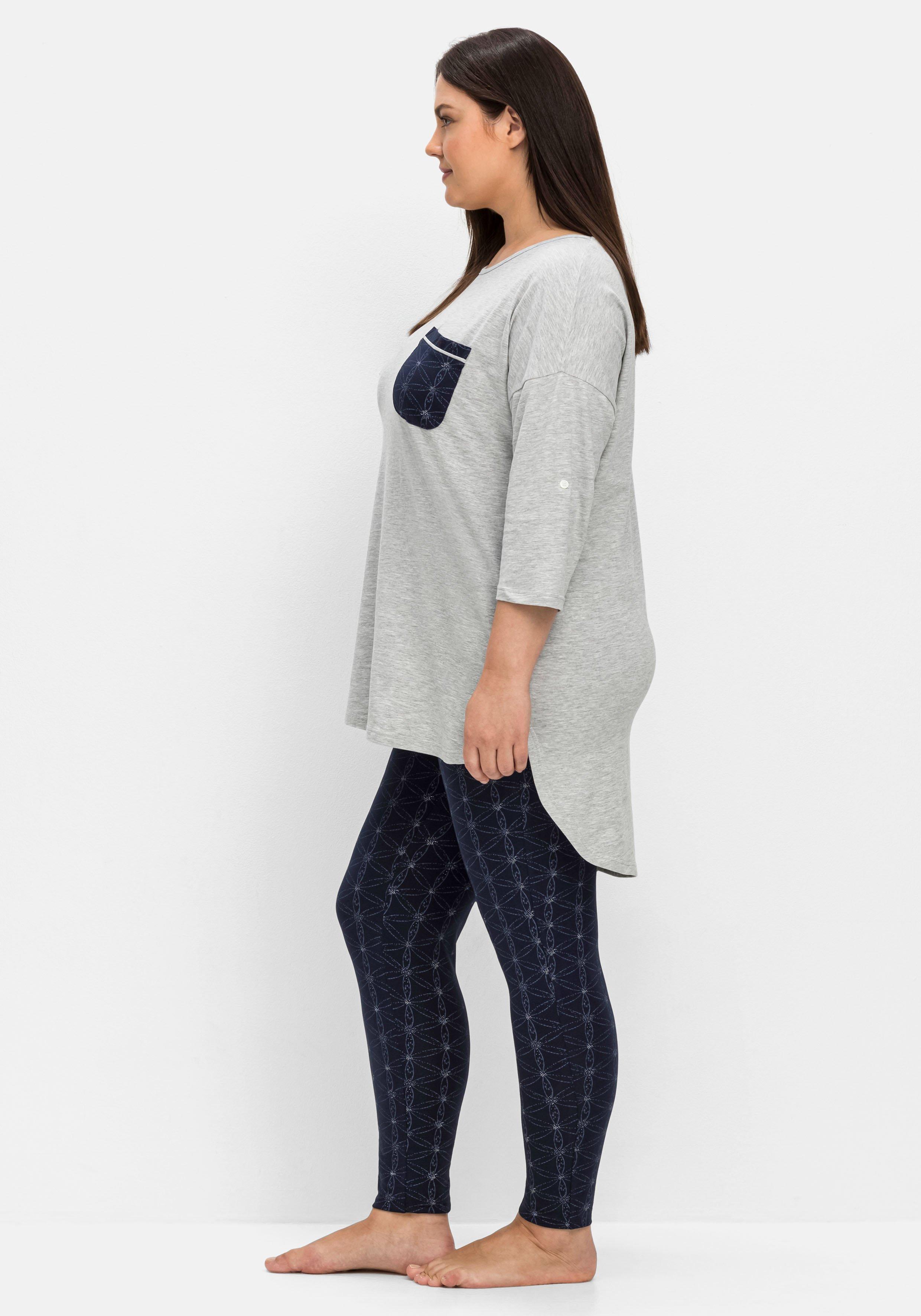 Set aus Schlafshirt und Leggings