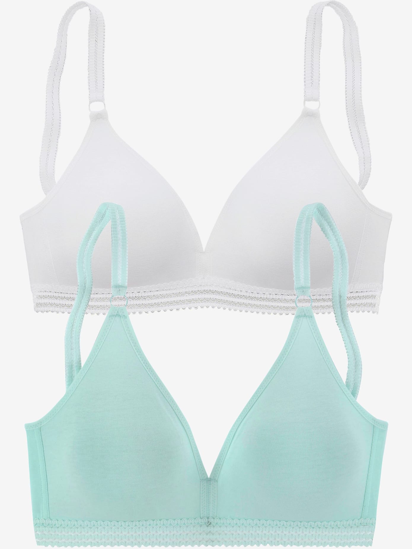 Soutien-gorge doux lot de 2 soutiens-gorge tendance sans armatures