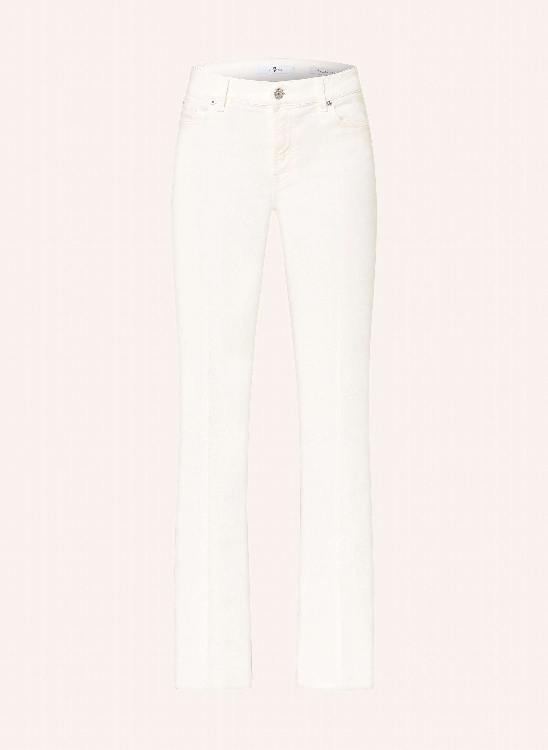 7 for all mankind Bootcut Jeans CLOUD WHITE