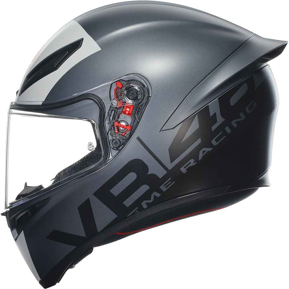 AGV - Casque K1 S Limit 46 Gris / Noir