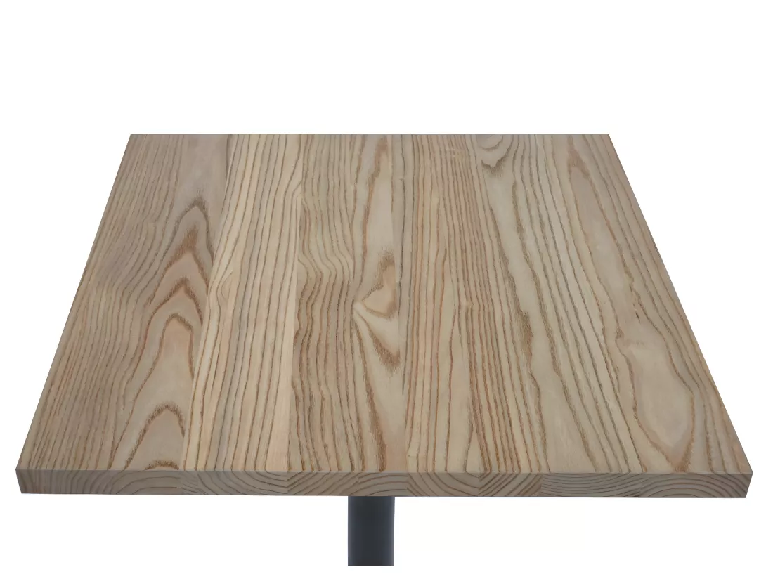 Table de bistrot MCW-H10, brun clair