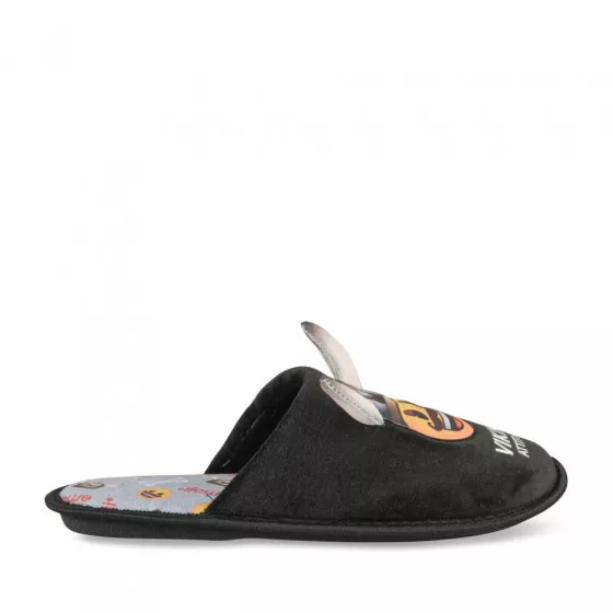 Chaussons NOIR EMOJI