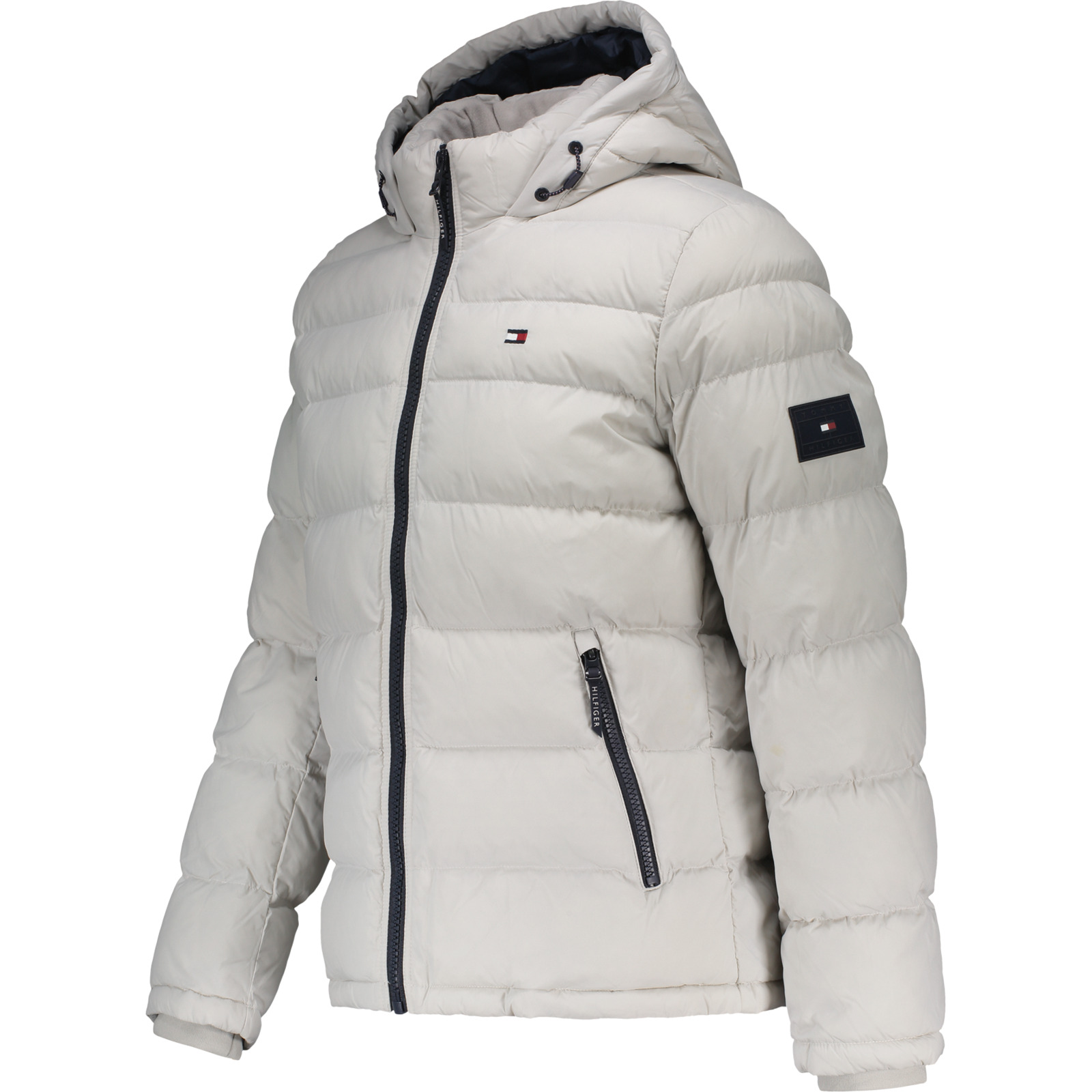 Tommy Hilfiger Herren-Jacke Pfuffer mit Kapuze XL, offwhite